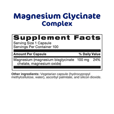 Magnesium Glycinate Complex Capsules