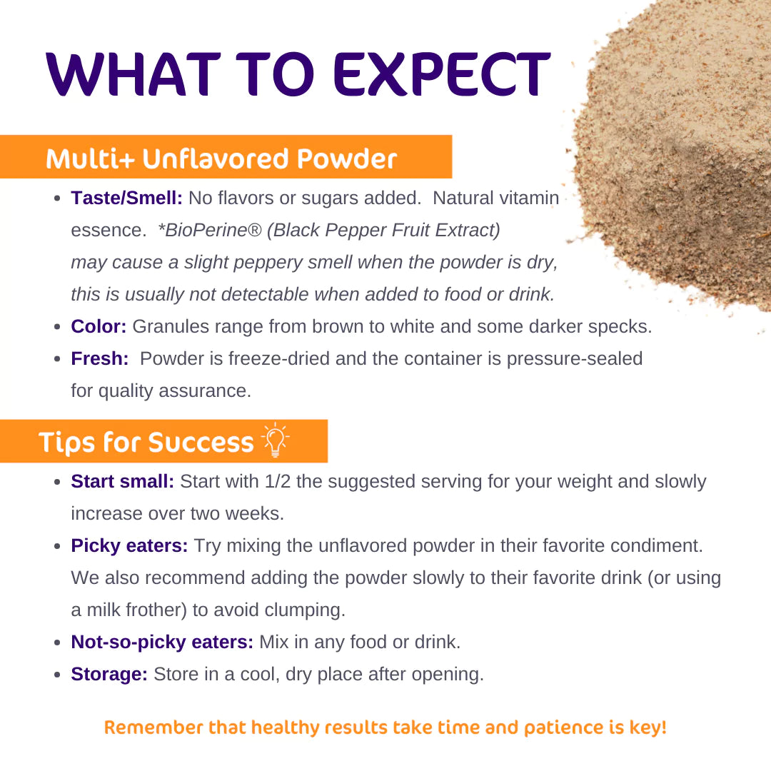 Multi+ Multi-Vitamin Powder Unflavored
