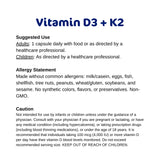 Vitamin D3 + K2